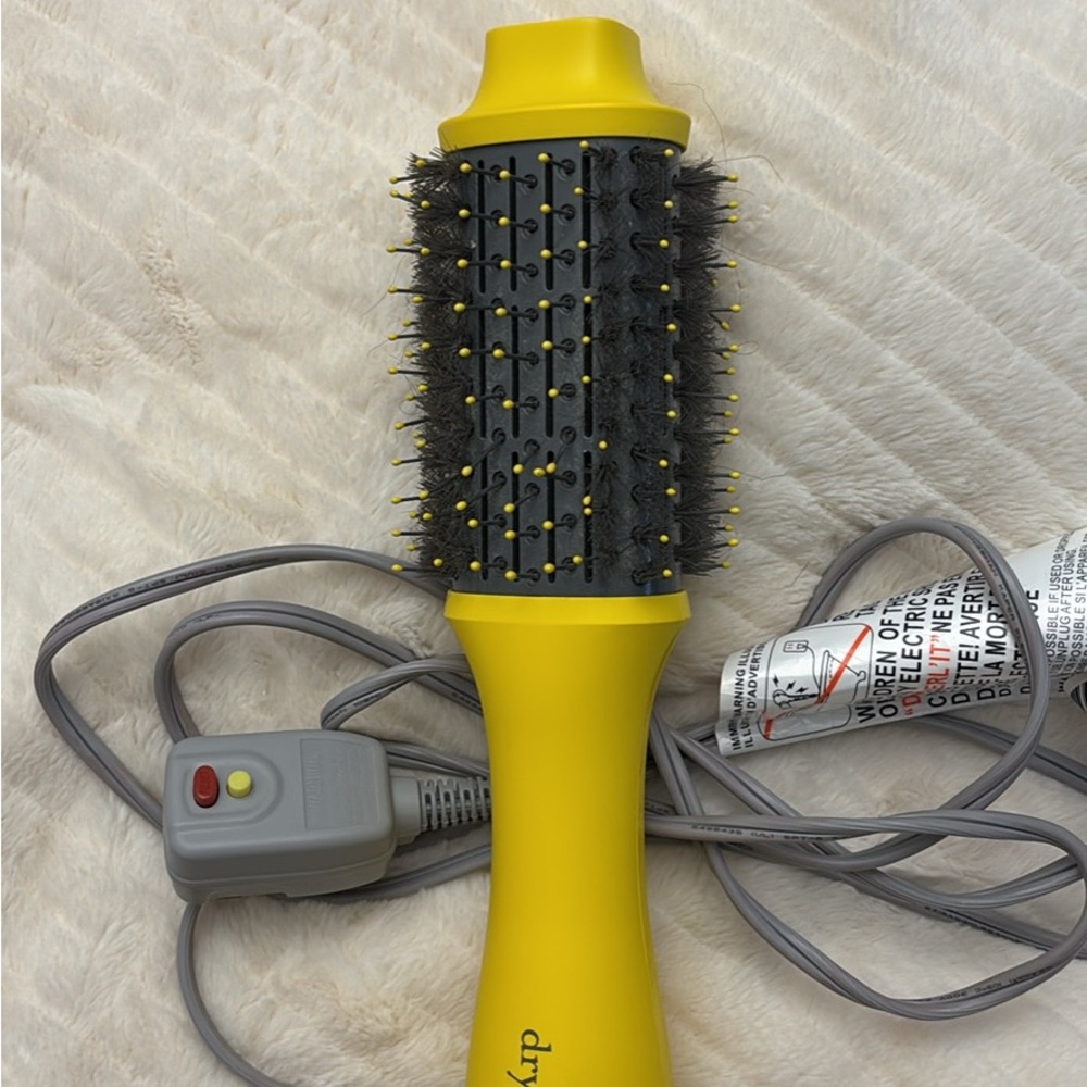 Drybar Yellow Hair Dryer Brush